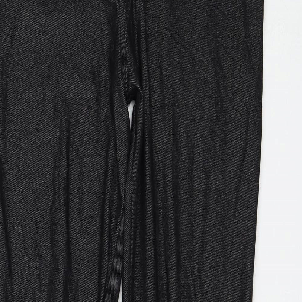 Select Womens Black Cotton Jegging Jeans Size 14 L31 in Regular