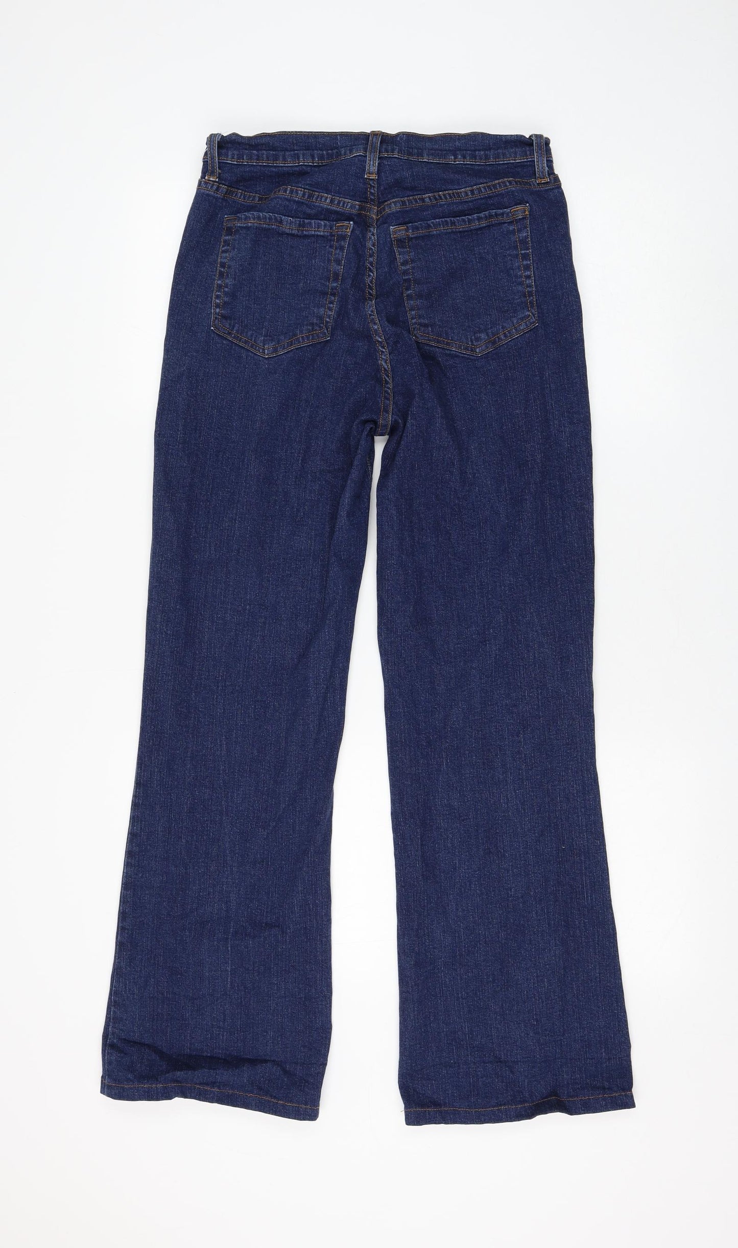 Not Your Daughters Jeans Womens Blue Cotton Bootcut Jeans Size 8 L30 in Regular Zip