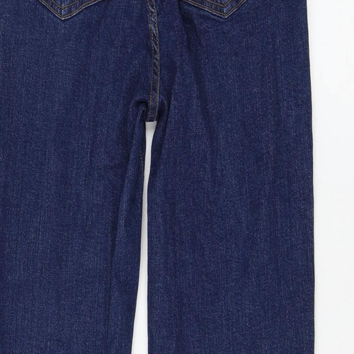 Not Your Daughters Jeans Womens Blue Cotton Bootcut Jeans Size 8 L30 in Regular Zip