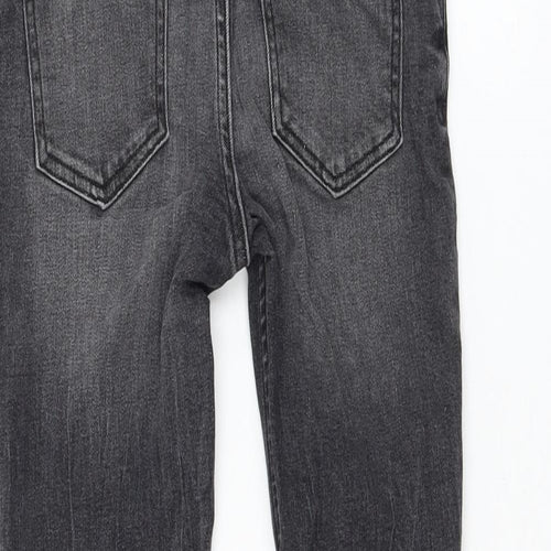 TU Boys Grey Cotton Skinny Jeans Size 9 Months Regular Zip
