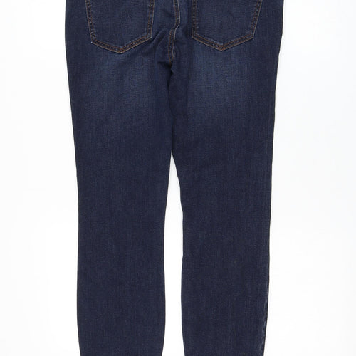 Preworn Womens Blue Polyester Skinny Jeans Size 30 in L28 in Regular Zip