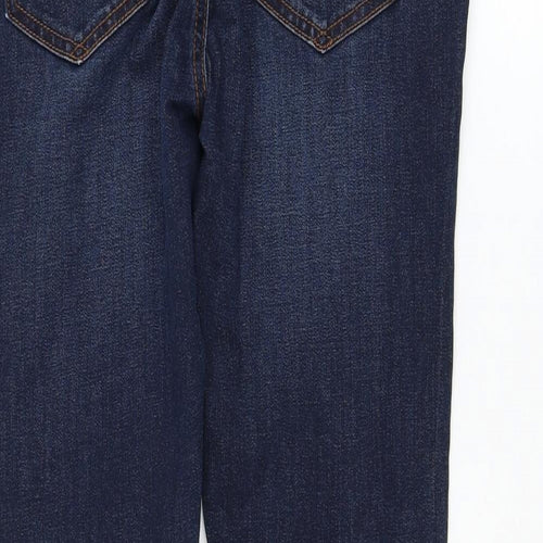 Preworn Womens Blue Polyester Skinny Jeans Size 30 in L28 in Regular Zip