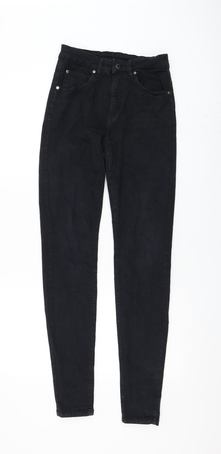 Dr. Denim Womens Black Cotton Skinny Jeans Size 26 in L32 in Regular Zip