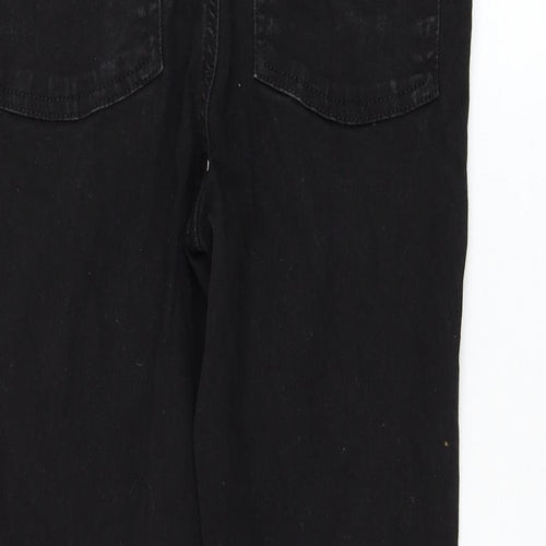 COLLUSION Womens Black Cotton Skinny Jeans Size 28 in L25 in Regular Zip