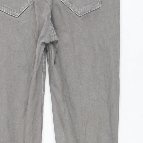 Gap Womens Grey Cotton Skinny Jeans Size 10 L26 in Regular Zip