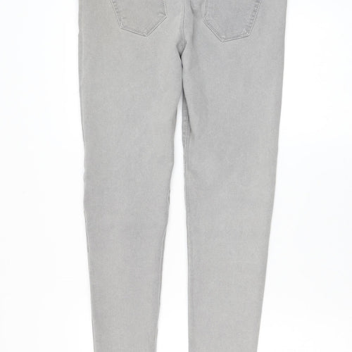 Primark Womens Grey Cotton Jegging Jeans Size 10 L29 in Regular
