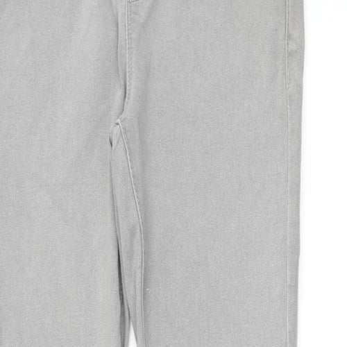Primark Womens Grey Cotton Jegging Jeans Size 10 L29 in Regular