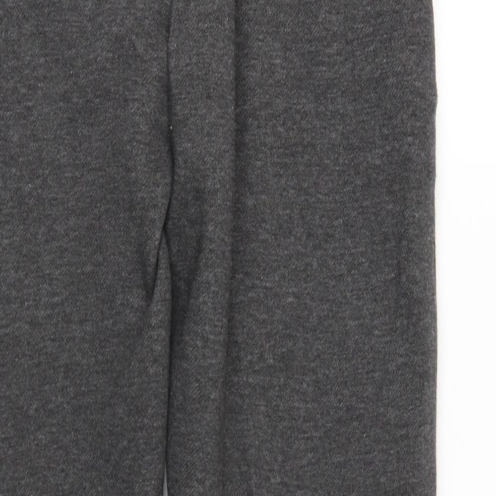 Slazenger Mens Grey Polyester Jogger Trousers Size L L25 in Regular Drawstring