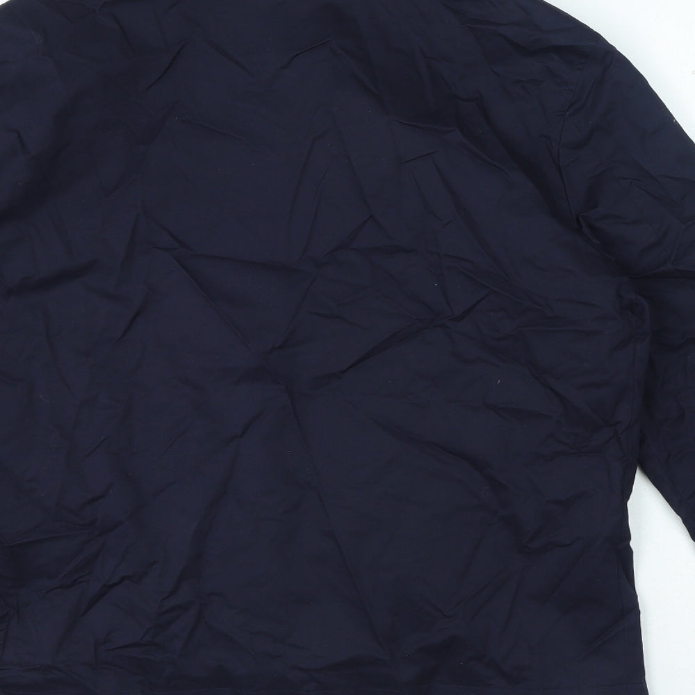 Autograph Mens Blue Jacket Size M Zip
