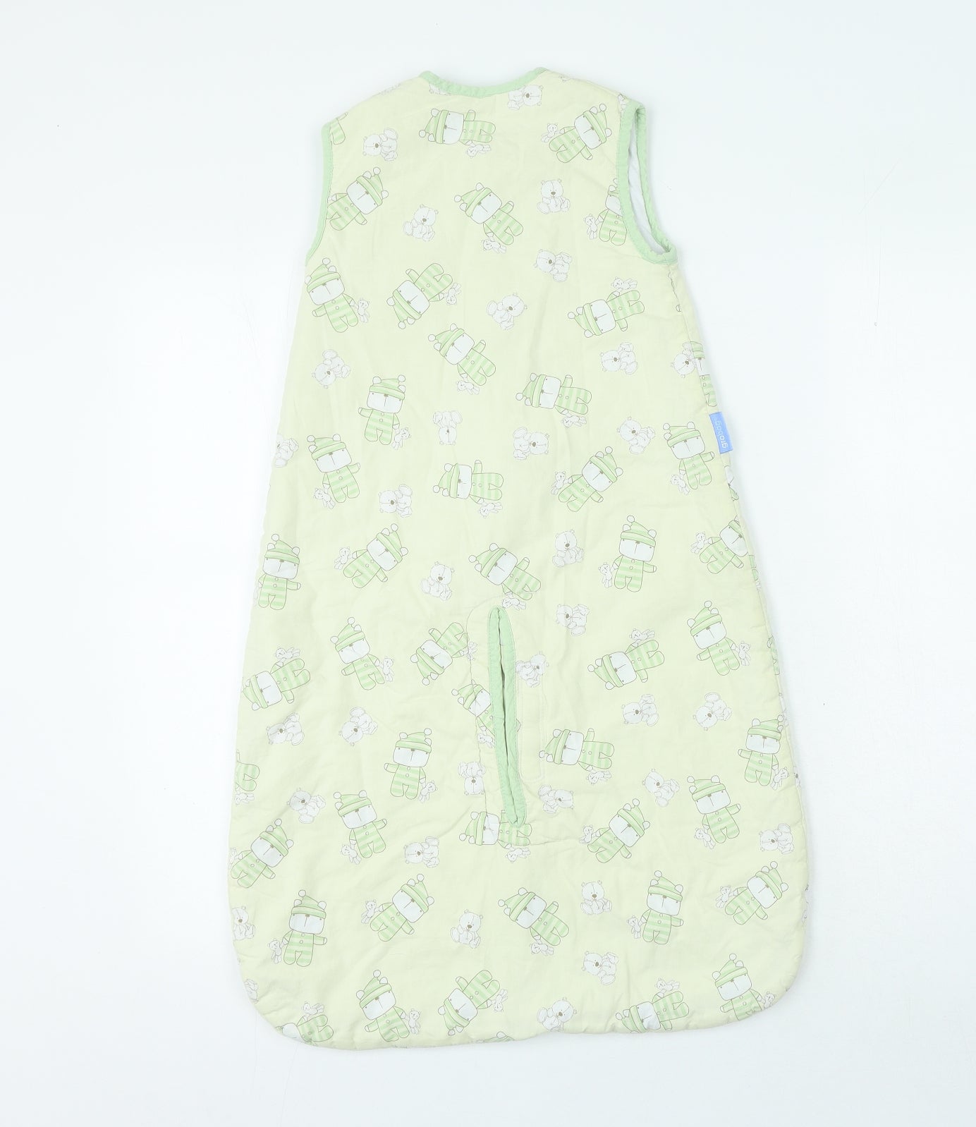 Grobag Baby Green Geometric Cotton Set One Piece Size 6-9 Months Zip