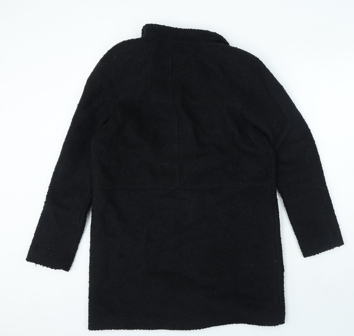 NEXT Womens Black Jacket Coat Size 12 Button
