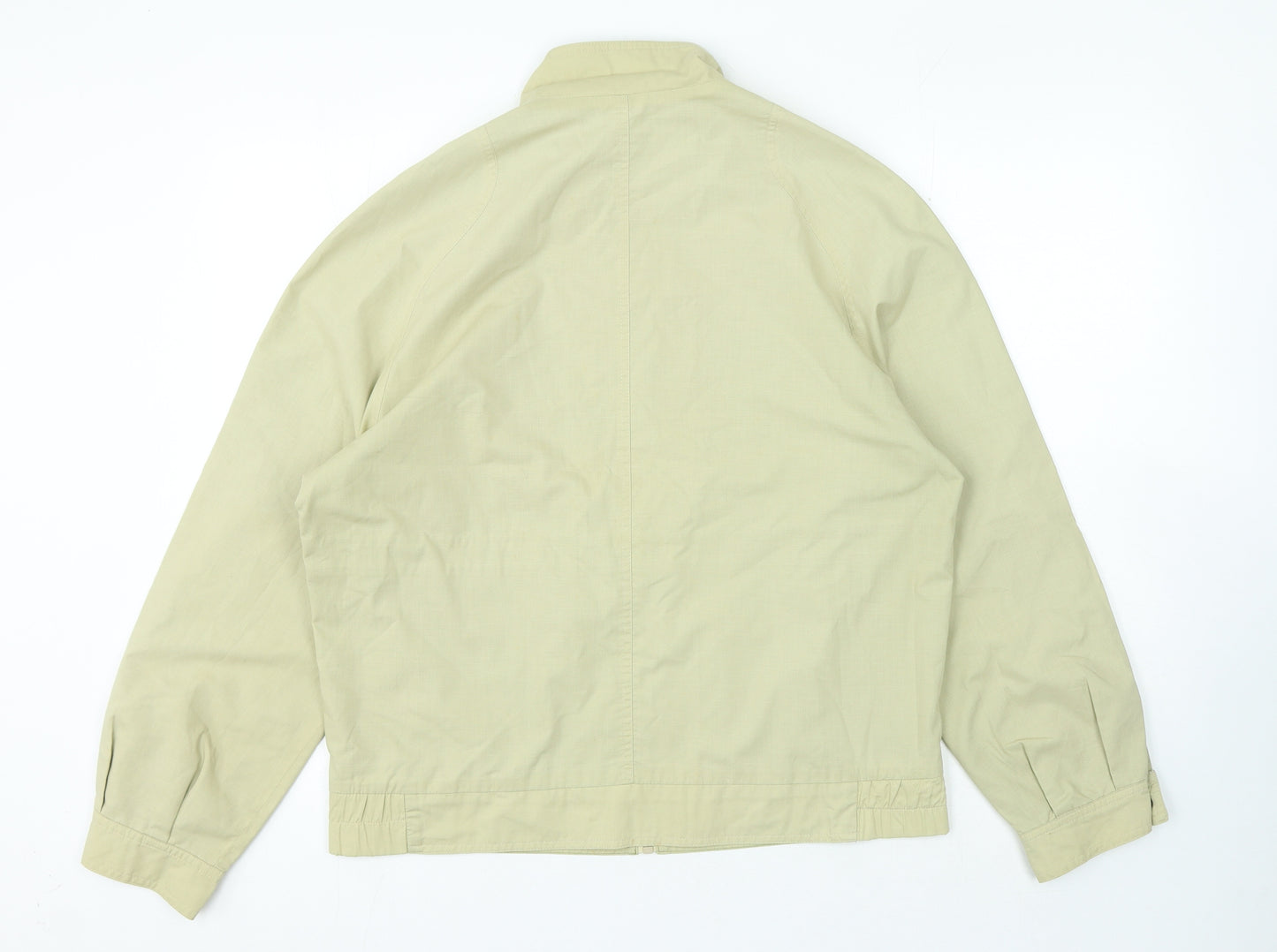 Hettlage Mens Green Jacket Coat Size L Zip