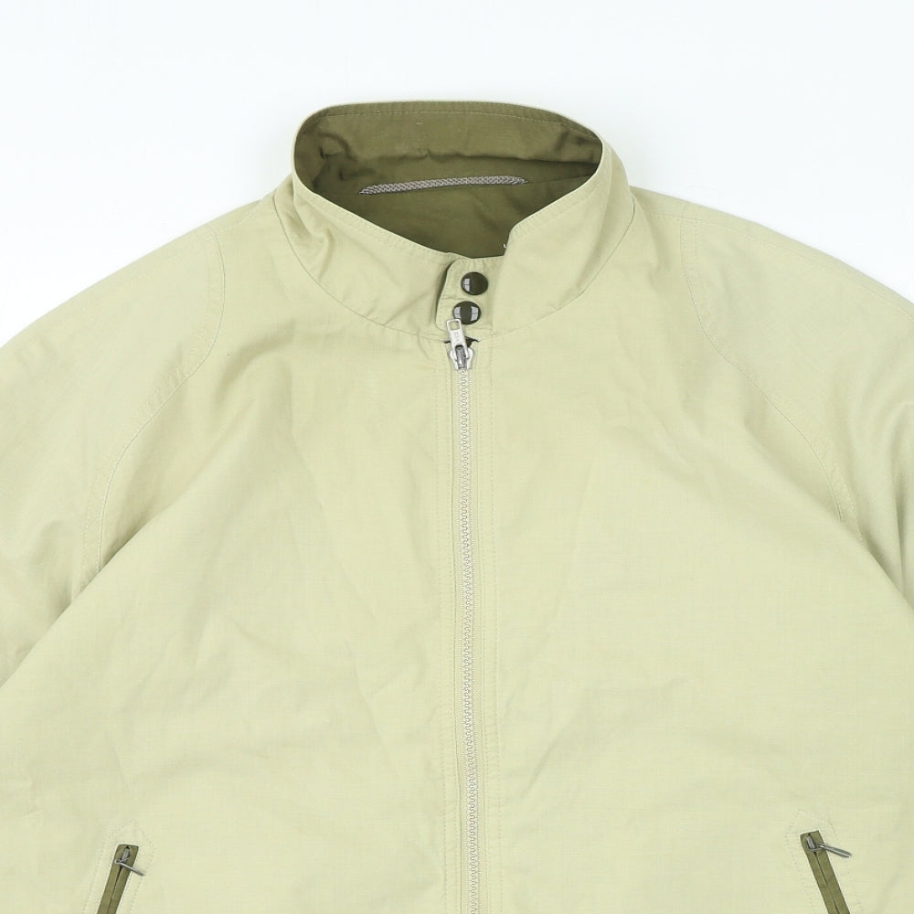 Hettlage Mens Green Jacket Coat Size L Zip