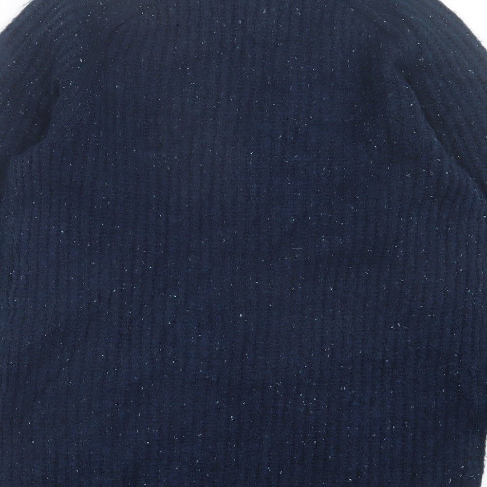 Marks and Spencer Mens Blue Crew Neck Acrylic Pullover Jumper Size S