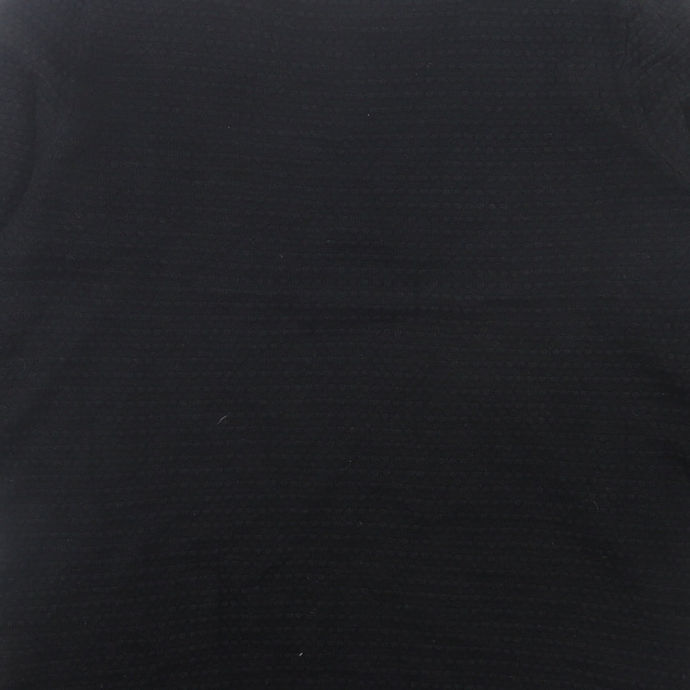 Regatta Womens Black Viscose Basic T-Shirt Size S Crew Neck