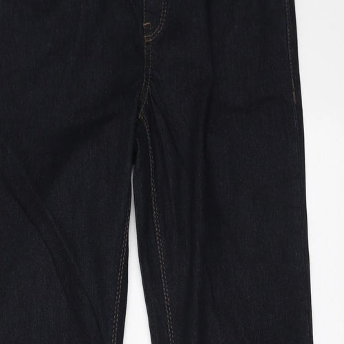 New Look Maternity Womens Blue Cotton Bootcut Jeans Size 8 L32 in Regular
