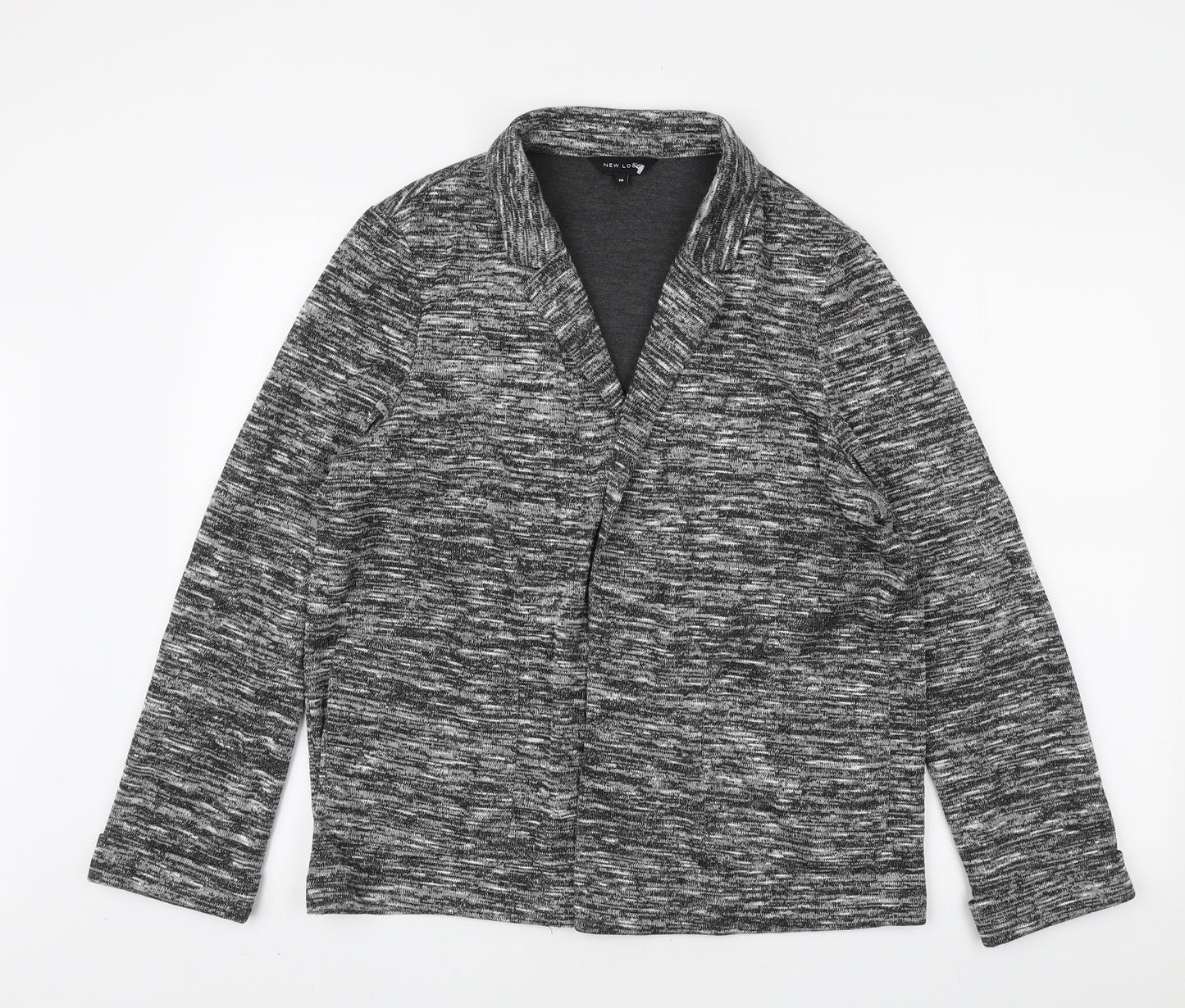 New Look Womens Grey Jacket Size 16