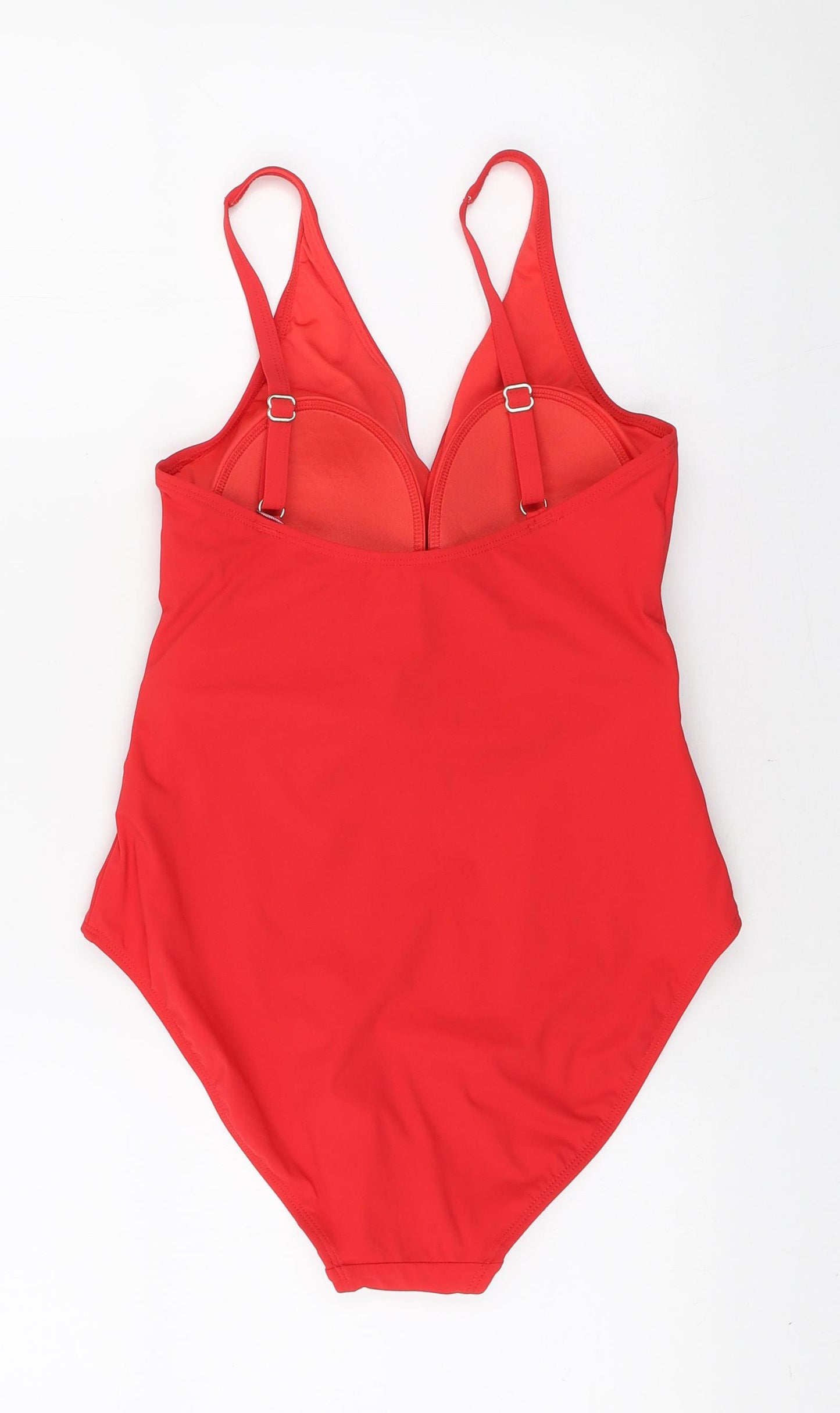 F&F Womens Red Nylon One Piece Size 12