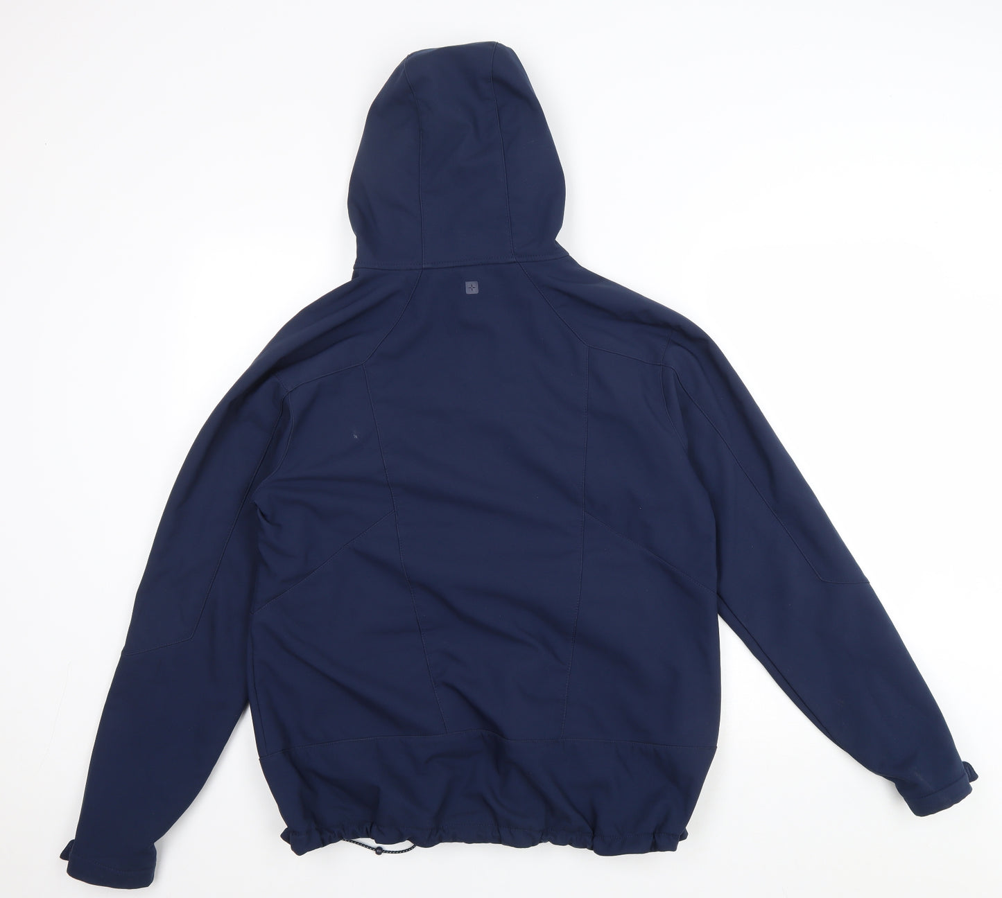 Mountain Warehouse Womens Blue Rain Coat Coat Size 16 Zip