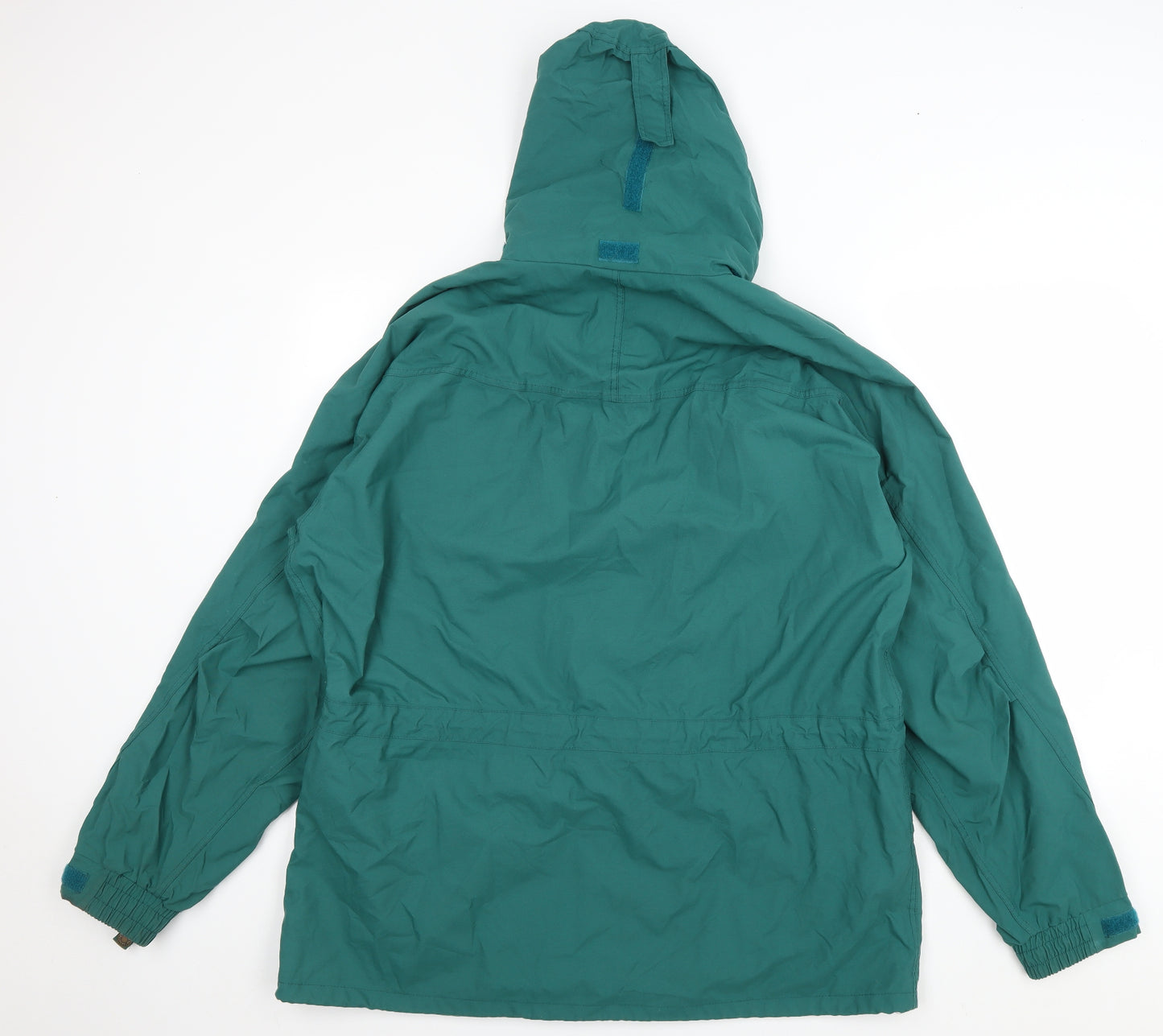 Regatta Mens Green Rain Coat Coat Size L Zip