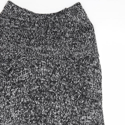 NEXT Womens Black Roll Neck Acrylic Pullover Jumper Size 10
