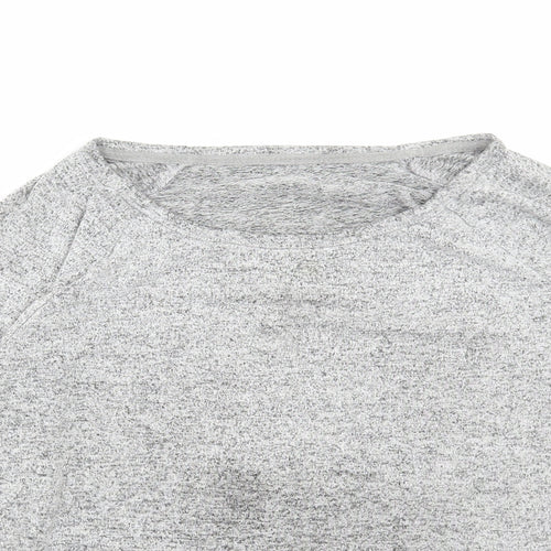 Primark Womens Grey Boat Neck Viscose Pullover Jumper Size M
