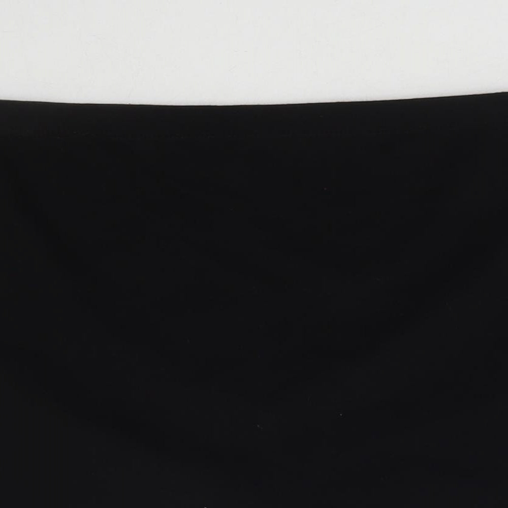 Atmosphere Womens Black Cotton Mini Skirt Size 18