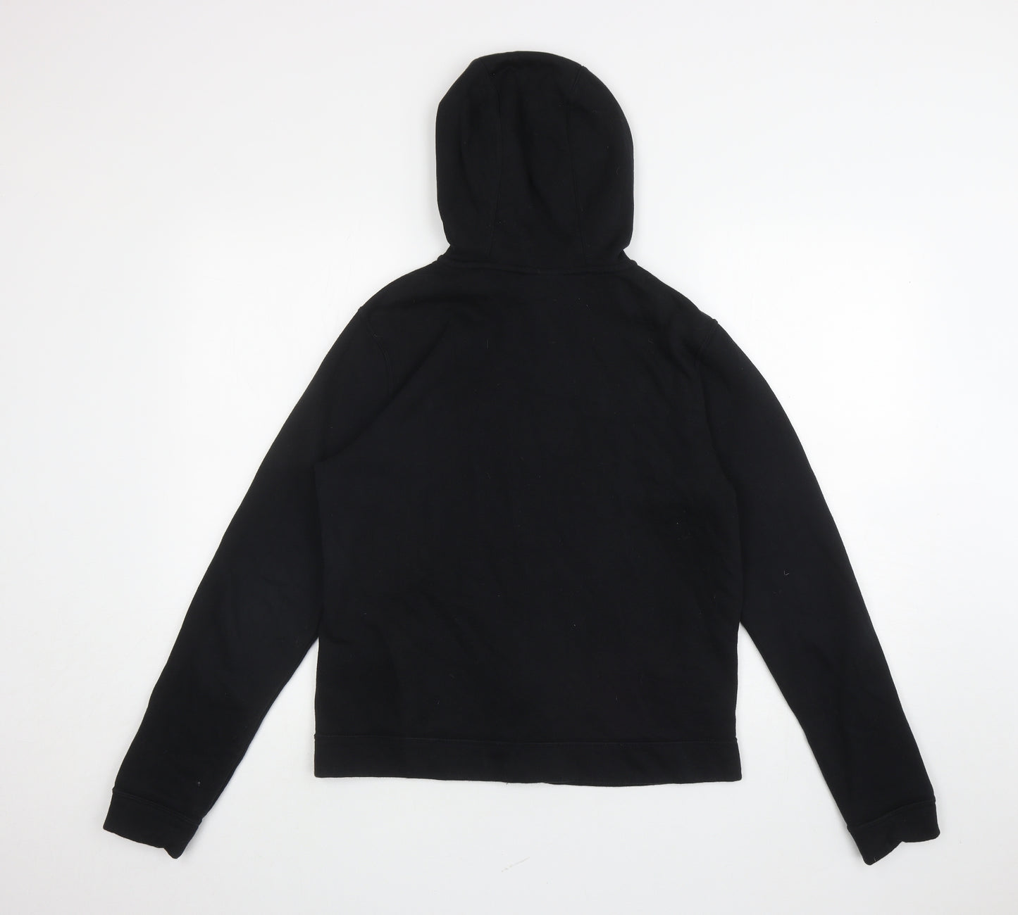 Nike Boys Black Colourblock Cotton Full Zip Hoodie Size XL Zip
