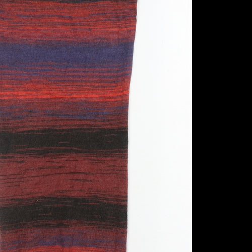 Meily Womens Multicoloured Striped Viscose Tunic Tank Size M Cowl Neck