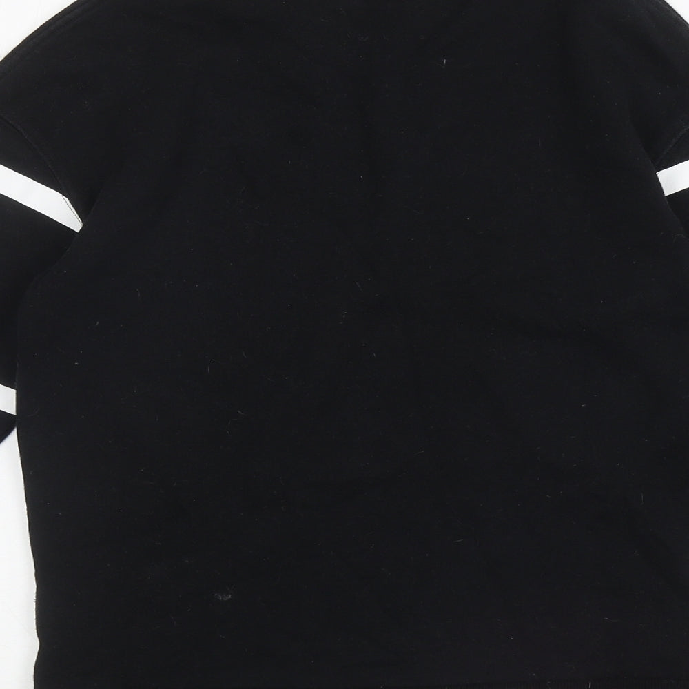 H&M Boys Black Cotton Pullover Sweatshirt Size 12 Years Pullover - Together