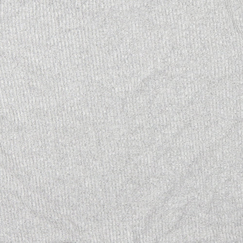 ASOS Womens Grey Viscose Pullover Sweatshirt Size 10 Pullover - Loungewear