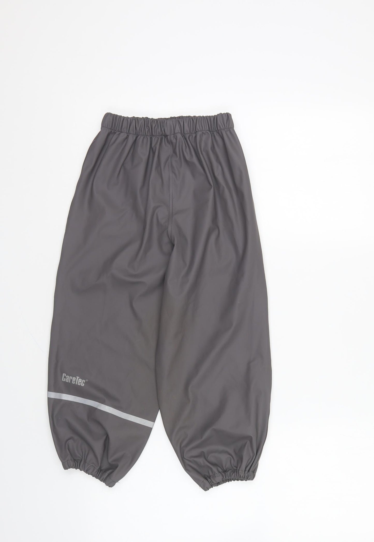 CareTec Boys Grey Polyester Rain Trousers Trousers Size 5-6 Years Regular Pullover