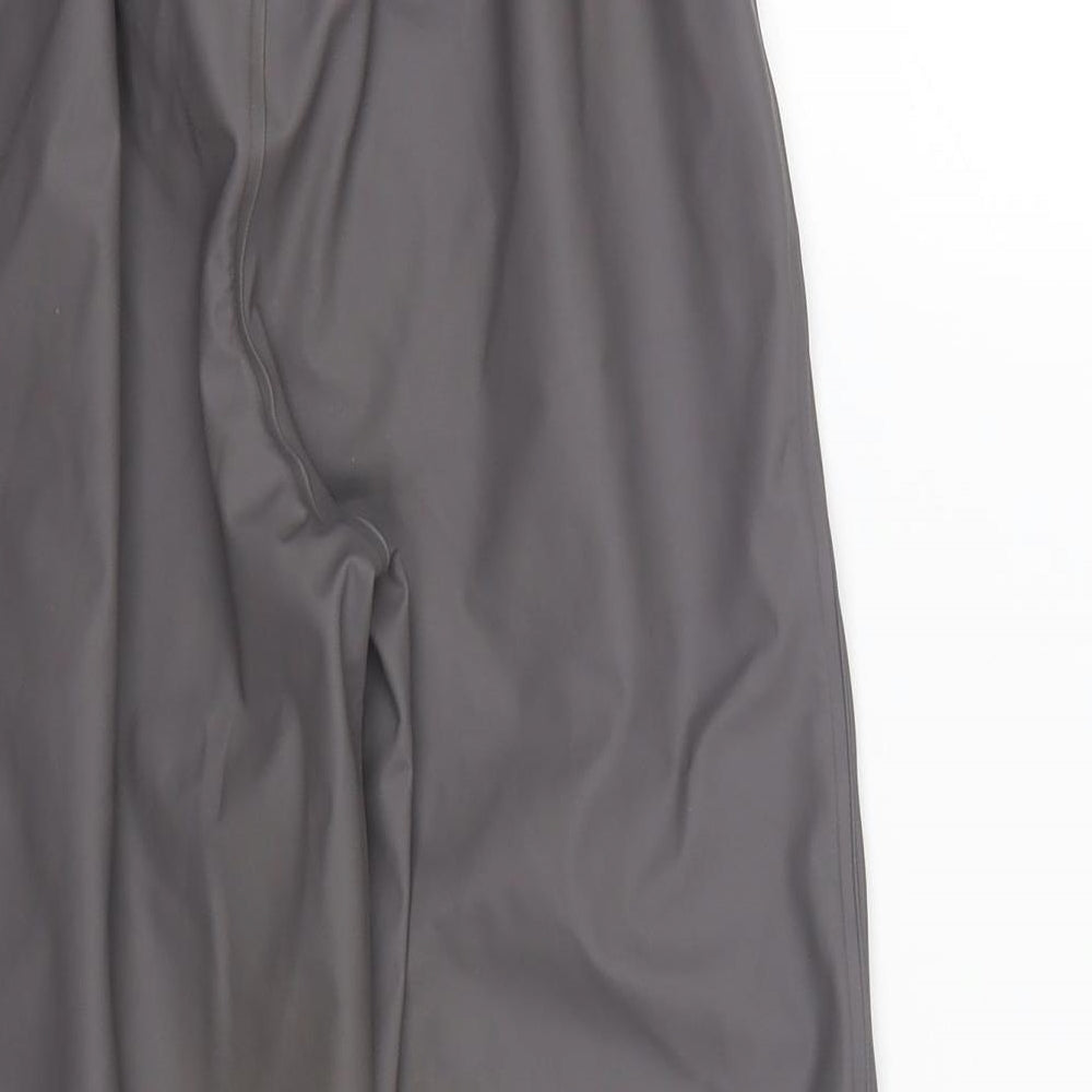 CareTec Boys Grey Polyester Rain Trousers Trousers Size 5-6 Years Regular Pullover