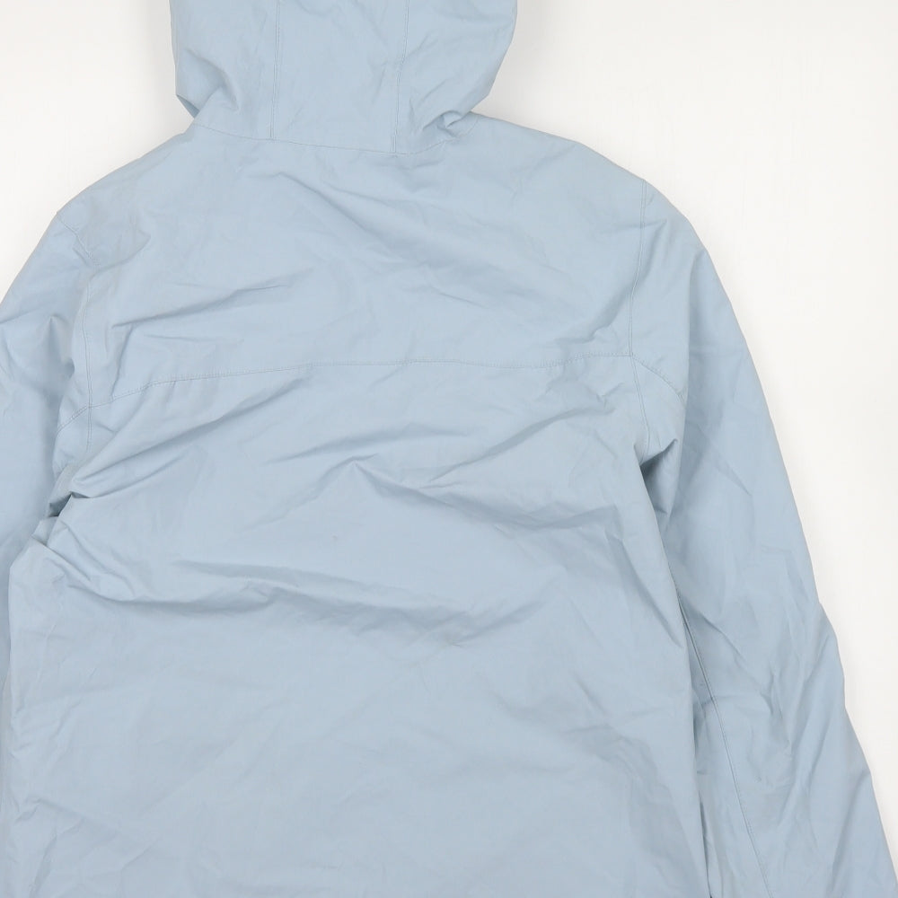 Gelert Womens Blue Rain Coat Coat Size 12 Zip
