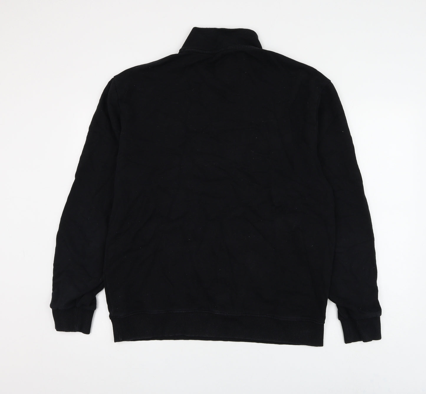 ASOS Mens Black Cotton Pullover Sweatshirt Size L - 4505