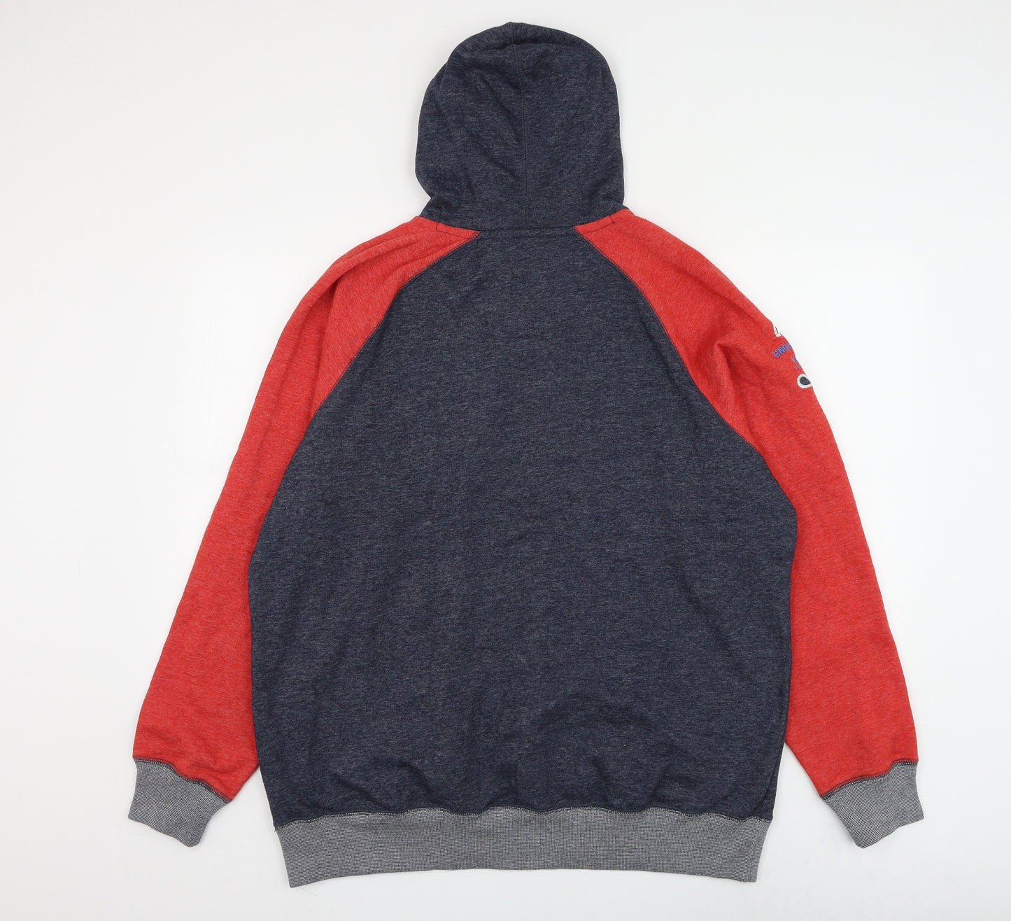 George Mens Blue Cotton Pullover Hoodie Size XL - England