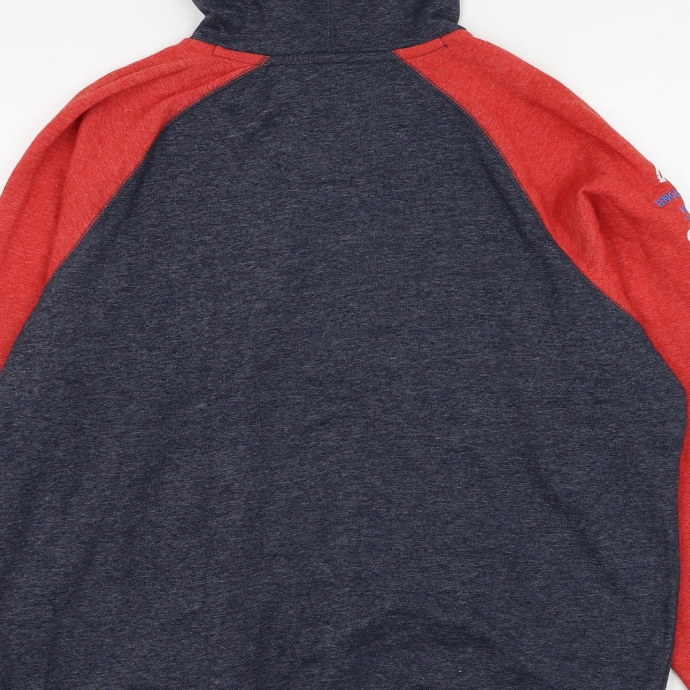George Mens Blue Cotton Pullover Hoodie Size XL - England