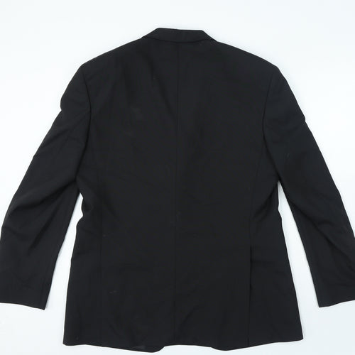 Jams Barry Mens Black Polyester Jacket Blazer Size L
