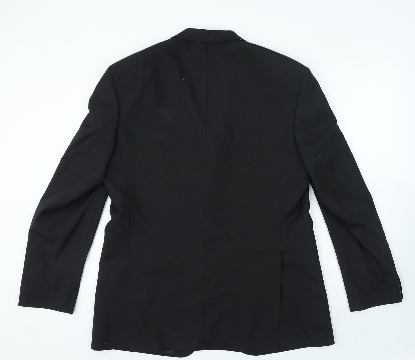 Jams Barry Mens Black Polyester Jacket Blazer Size L