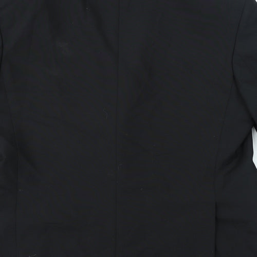 Jams Barry Mens Black Polyester Jacket Blazer Size L