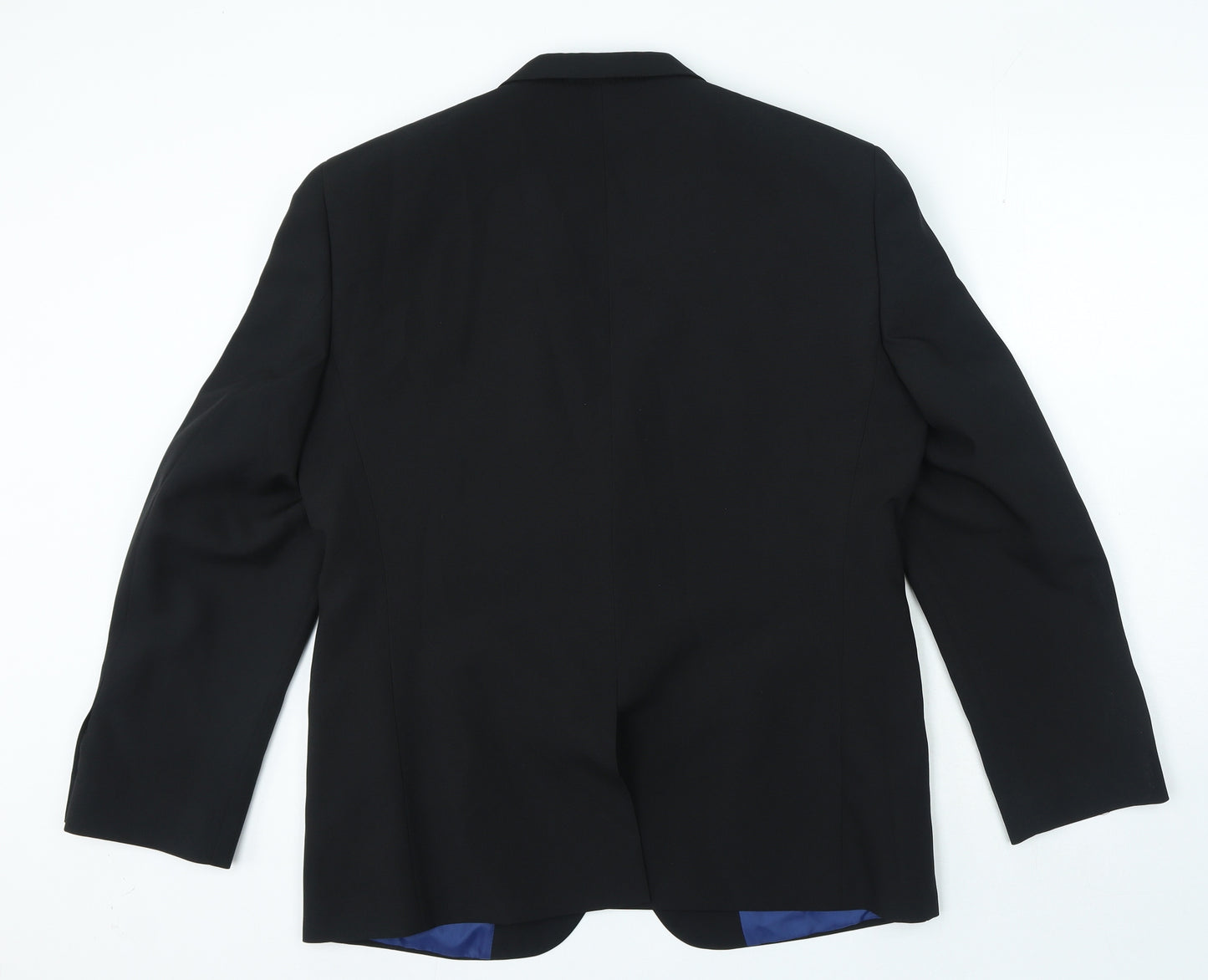 Taylor & Wright Mens Black Polyester Jacket Blazer Size 42 - Tailored Fit