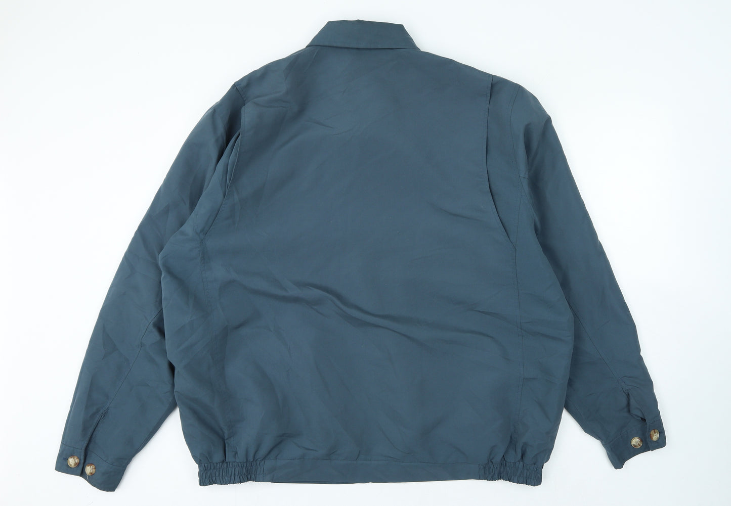 Premier Man Mens Blue Bomber Jacket Jacket Size XL Zip