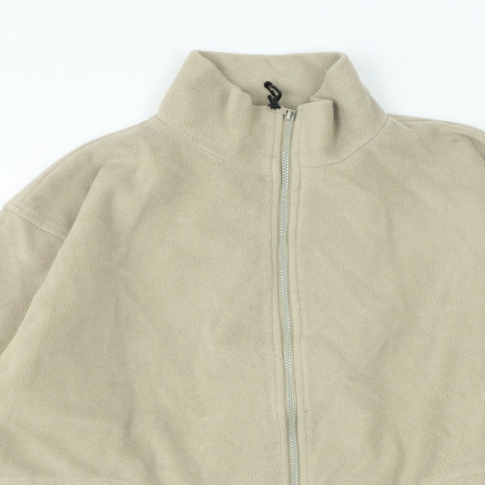 Result Mens Beige Jacket Size S Zip