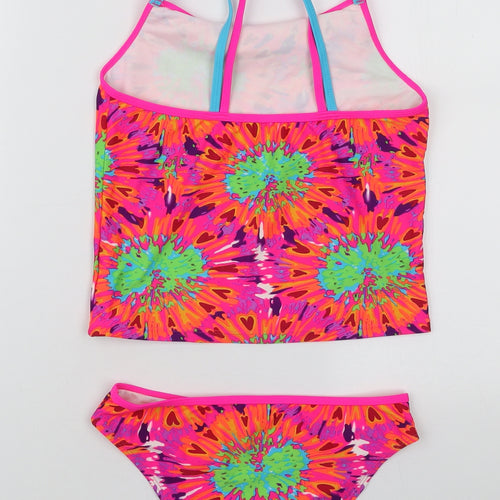 Dunnes Stores Womens Multicoloured Tie Dye Polyamide Tankini