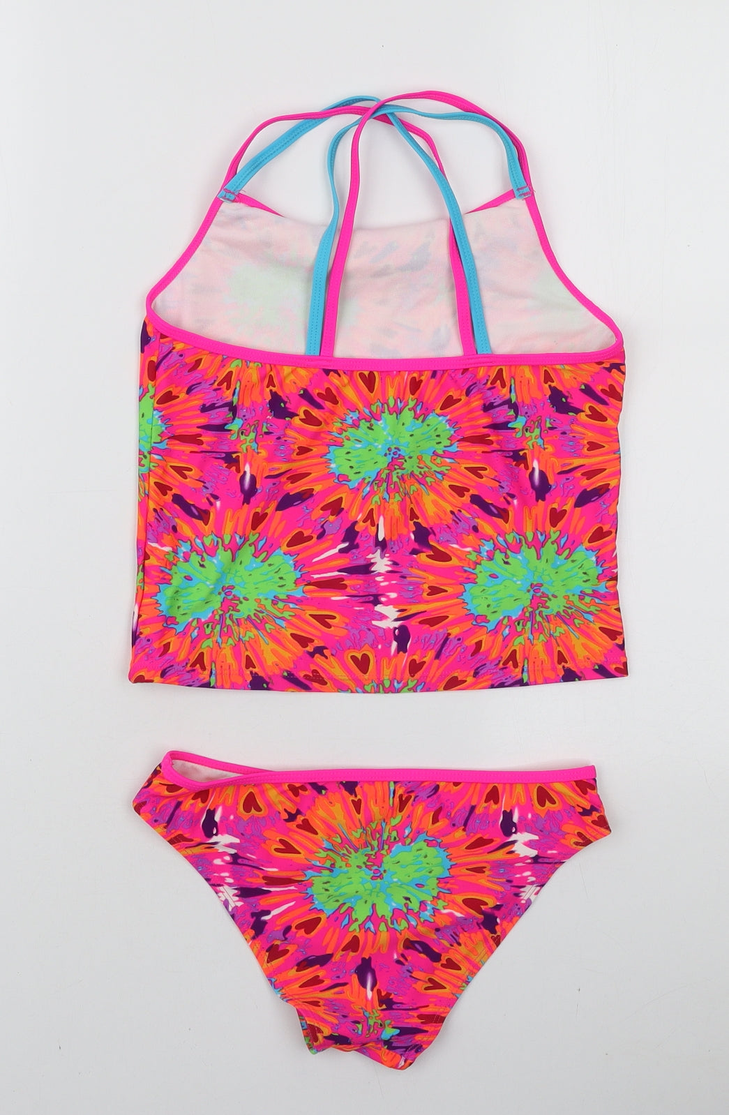 Dunnes Stores Womens Multicoloured Tie Dye Polyamide Tankini