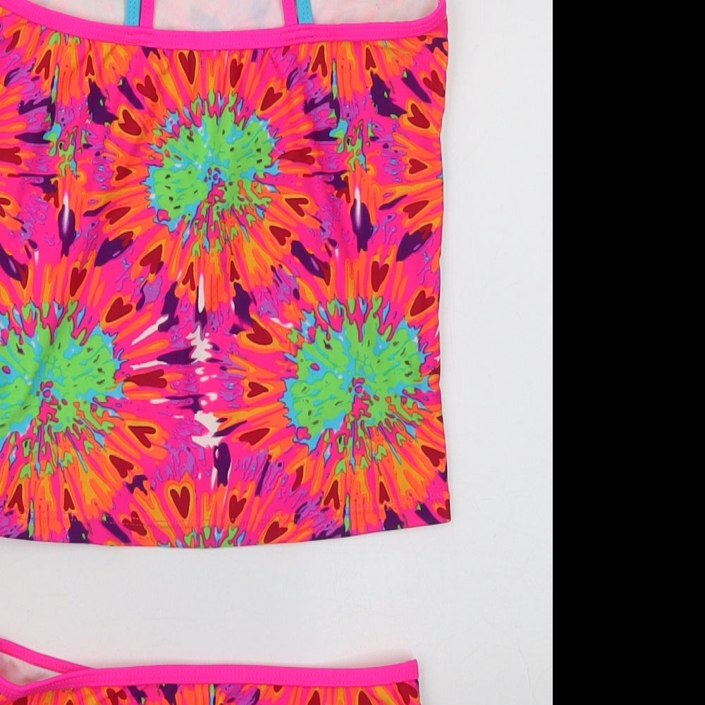 Dunnes Stores Womens Multicoloured Tie Dye Polyamide Tankini