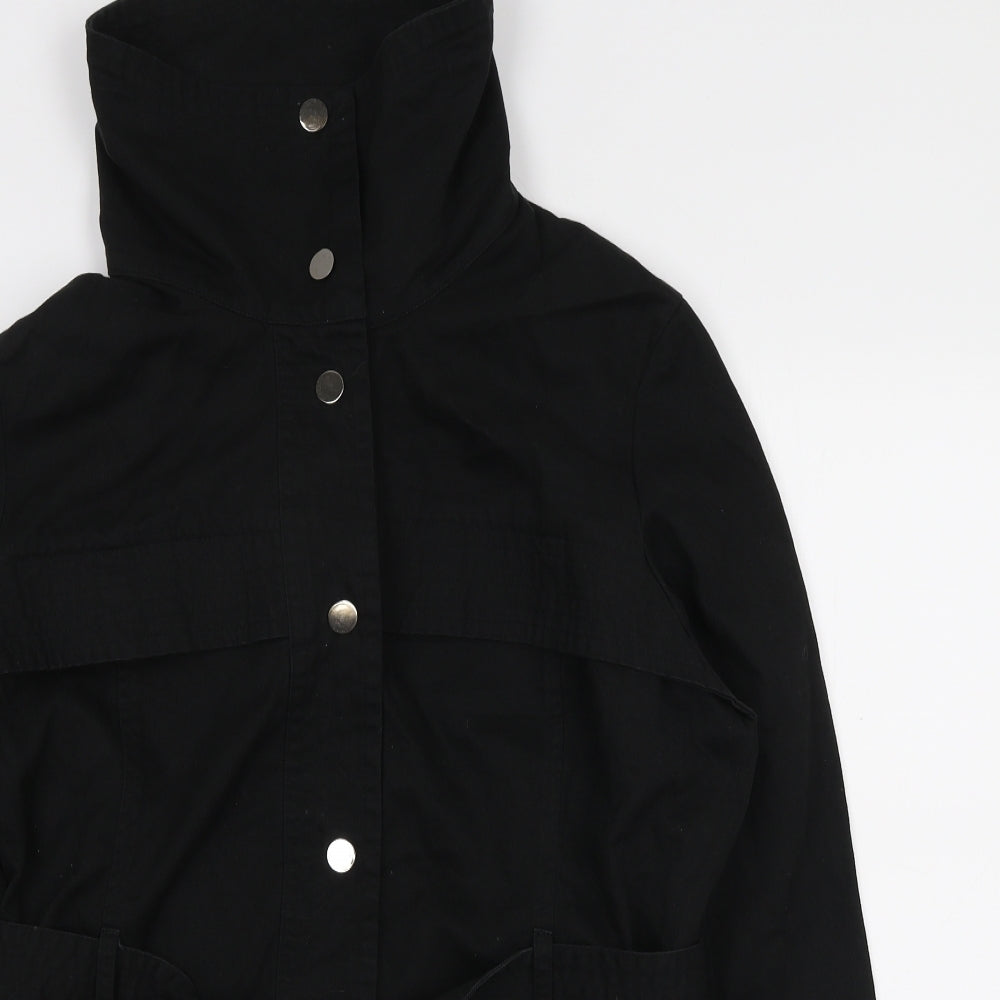 BHS Womens Black Jacket Size 18 Button