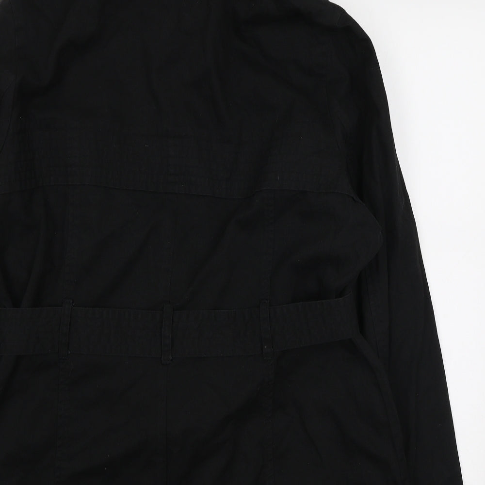 BHS Womens Black Jacket Size 18 Button