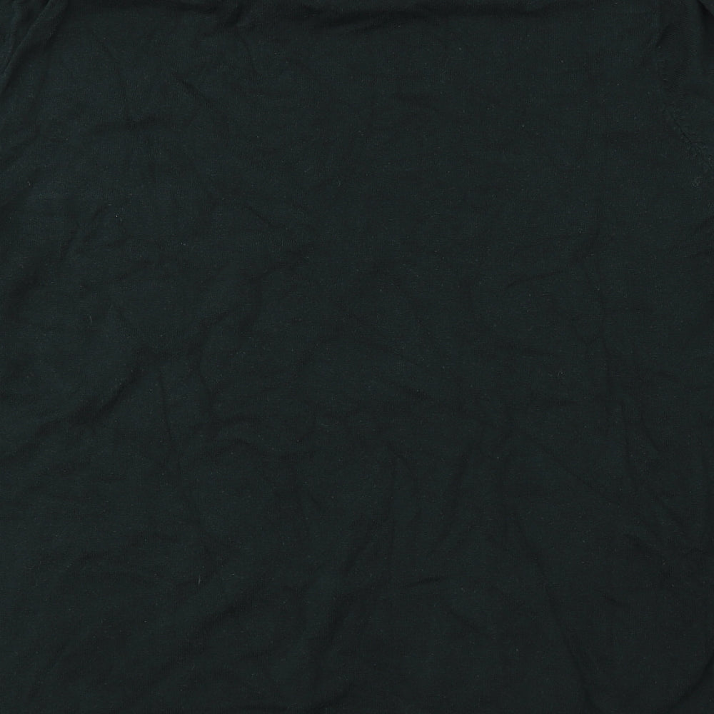 Primark Mens Green Roll Neck Cotton Pullover Jumper Size 2XL