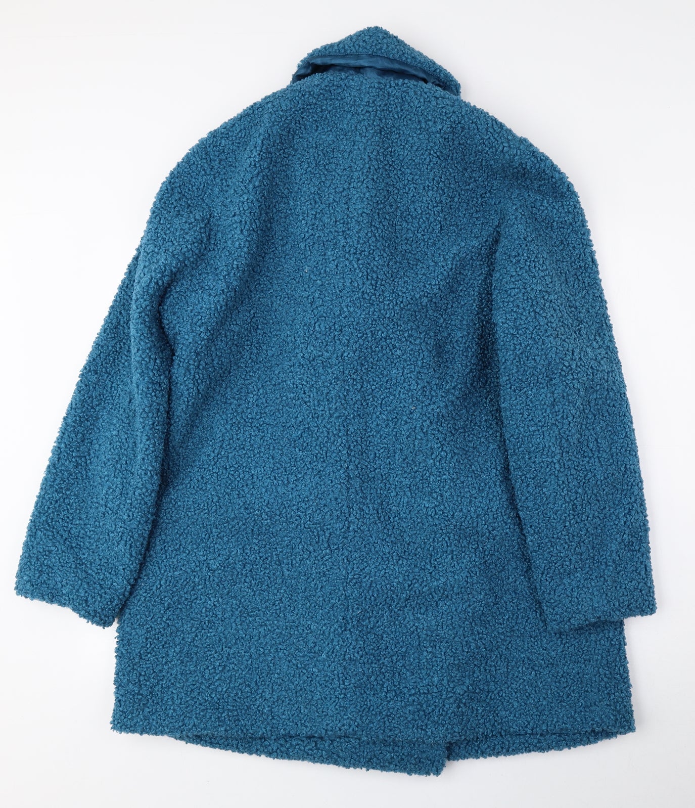 Capsule Womens Blue Overcoat Coat Size 18 Button